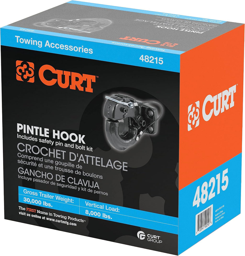 Curt Manufacturing 48215 15 Ton Gtw - Regular Pintle Forged