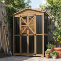 extra large outdoor storage cabinet weatherproof, garden shed, main product view