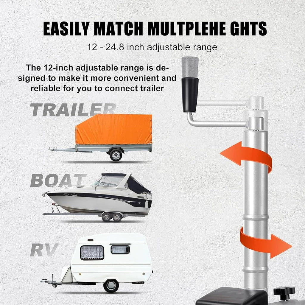 Electric Trailer Dolly for Moving Trailers, Caravans, and Boats - Heavy-Duty Trailer Mover and Jack