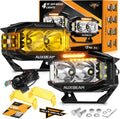 auxbeam v-max series 4 inch led pod lights, main product view