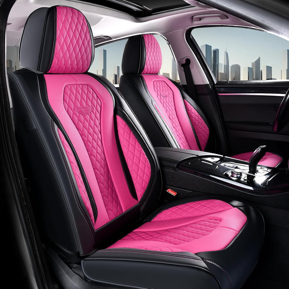 Coverado Auto Seat Covers, Car Seat Covers Full Set, Rose Car Seat Cover, Dri...
