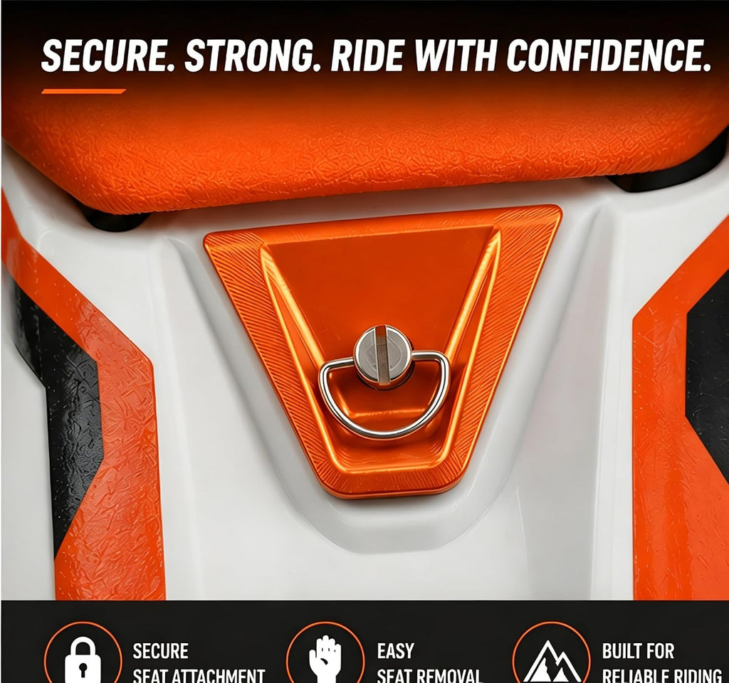 2023-2026 Quick Release Seat Bolt Kit, Front Seat Mount Cover Kit Orange for KTM SX SXF XC XCF XCW XCF-W XW-F 125 150 250 300 350 450 500 EXC EXCF