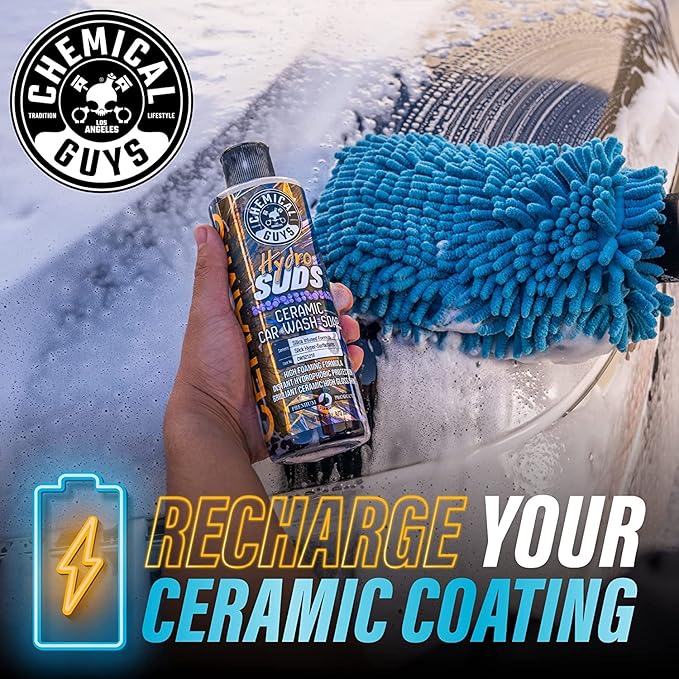 Chemical Guys HydroSuds Ceramic SiO2 Shine High Foaming Car Wash Soap - Image 6