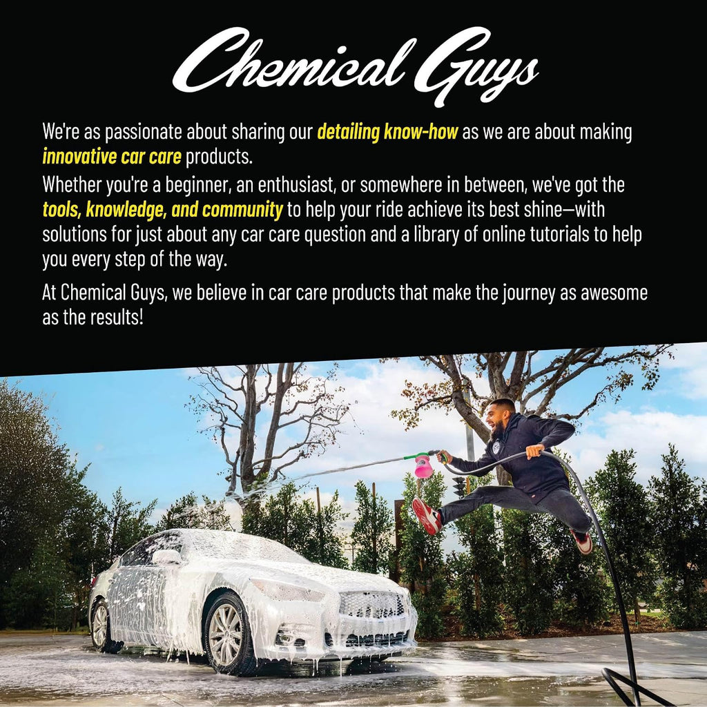 Chemical Guys Bug and Tar Remover Fast Acting Car Wash - Heavy Duty Cleaner for Bugs, Tar, Grime, Tree Sap & Bird Droppings - Safe for Car Paint, Glass, Chrome, Plastic, All Exterior Surfaces - 16 oz