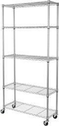 Seville Classics UltraDurable Heavy Duty NSF Solid Steel Wire Rack Storage Unit by SevilleClassics