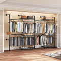 closet organizers wall mounted closet system, 4-row heavy, main product view