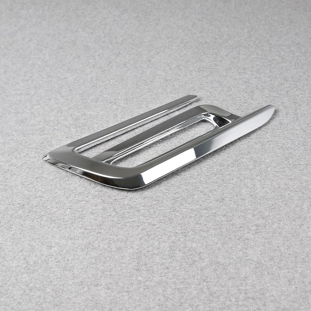 Beautost Fit For Toyota New Grand Highlander 2024 2025 2026 Rear Fog Light Cover Trims (Chrome)