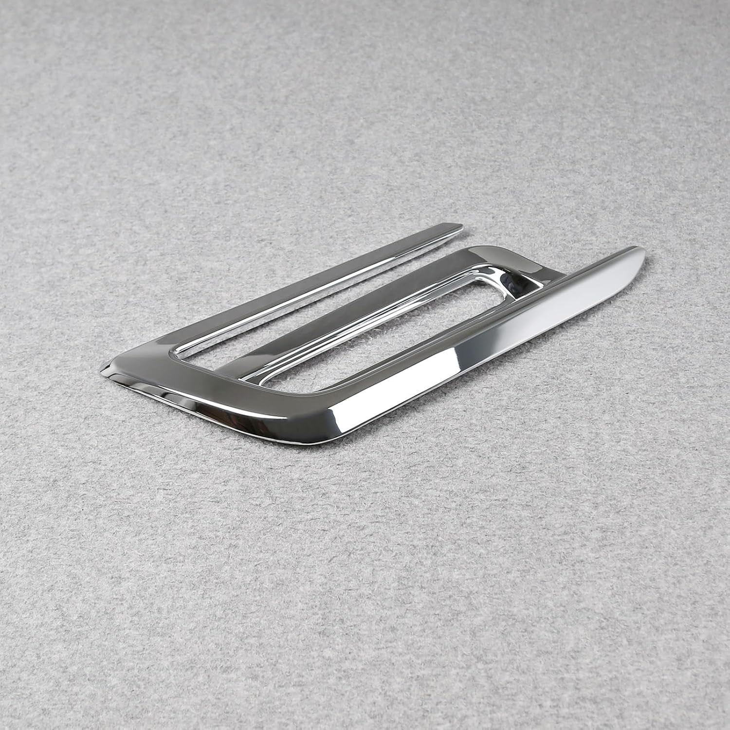 Beautost Fit For Toyota New Grand Highlander 2024 2025 2026 Rear Fog Light Cover Trims (Chrome)