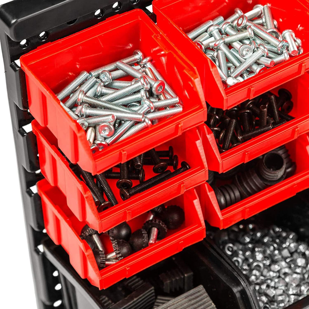 wall mounted storage bins, 30 wall mount tool shown in use