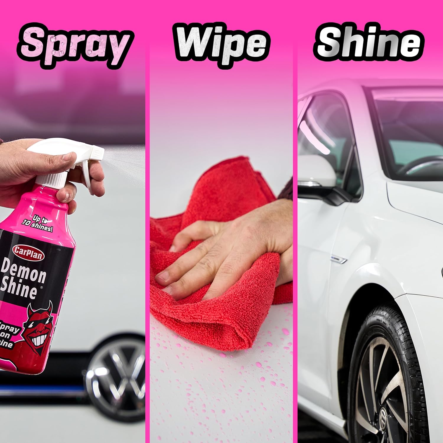 CarPlan Demon Shine 169 fl Oz (5L) - Pour on Shine