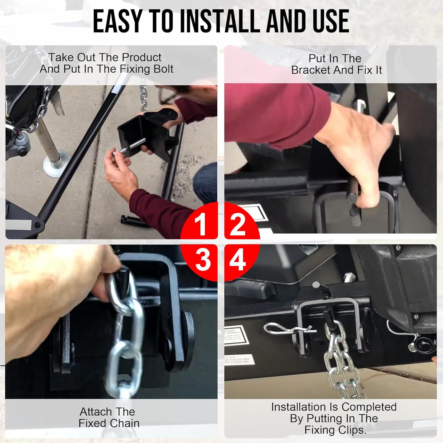 Weight Distribution Hitches, Heavy Duty Replacement Hitch Brackets, Weight Distribution Hitches with Sway Control, Weight Distribution Hitches, Get Better Traction Stability and Smoother Traction