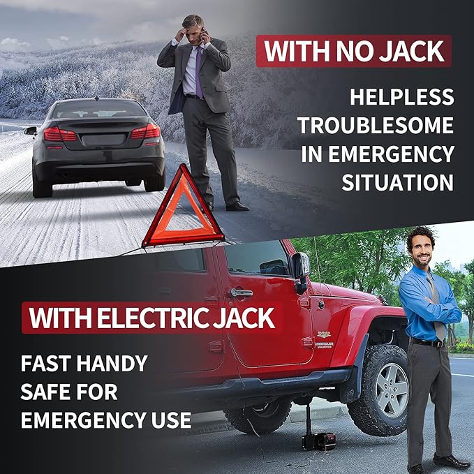 E-HEELP Electric Car Jack 5Ton 12V Kit Hydraulic - Image 7