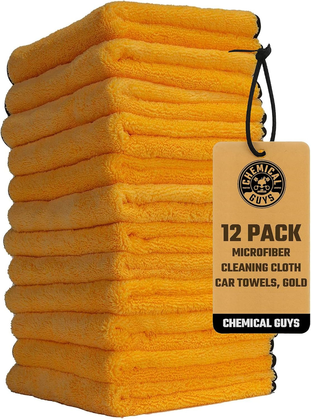 Chemical Guys MIC_506_12 Professional Grade Premium Microfiber Towels, Home