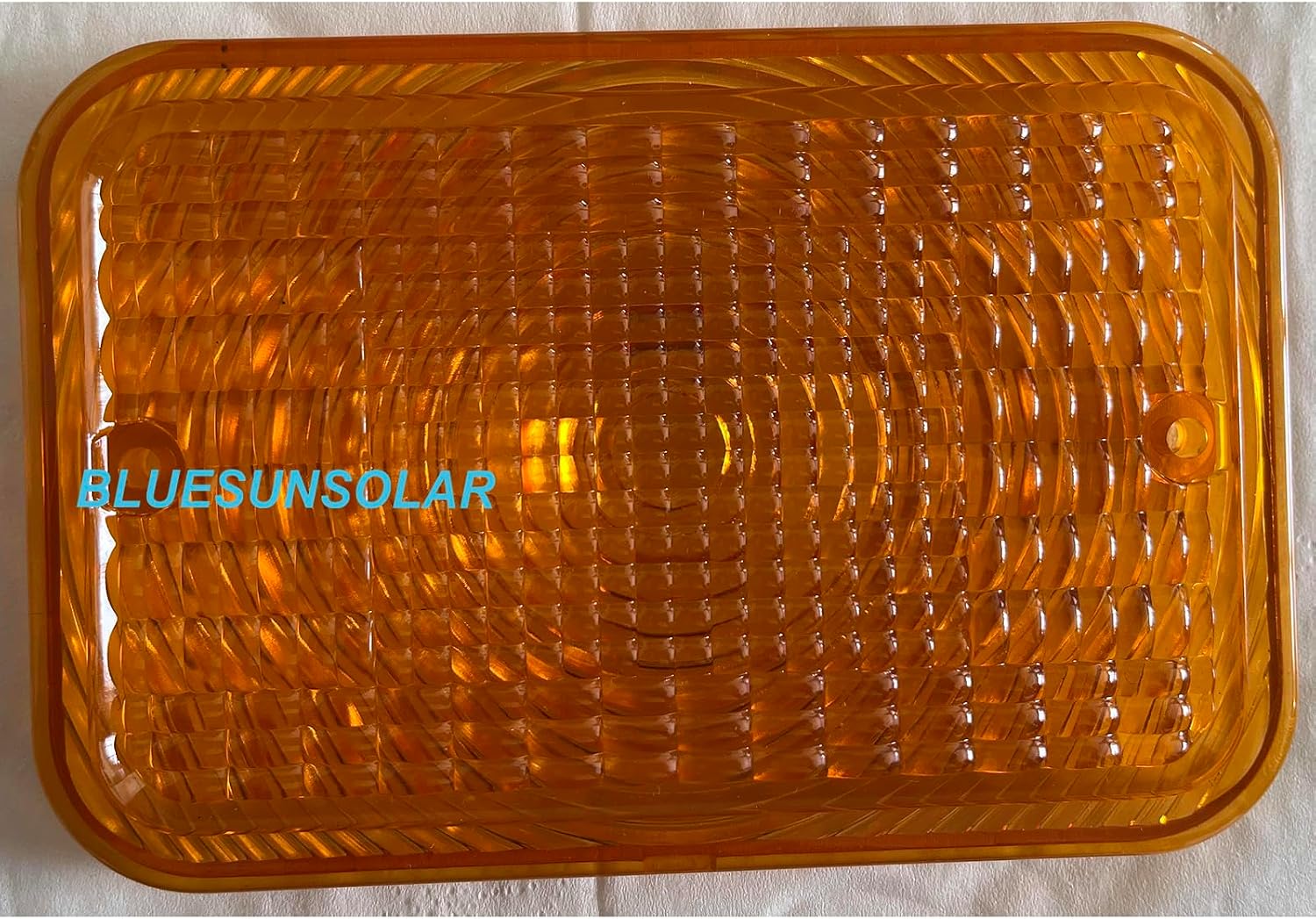 BLUESUNSOLAR 2X Amber Lens LVU18745 Tail Light Lens Replacement for John Deere Tractor 1023E 1025R 1026R 2025R 2027R 2032R 2038R 2305 2320 2520 2720 (2PCS-LVU18745)