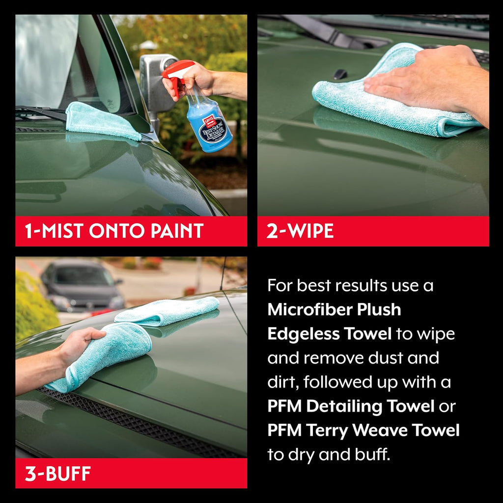 Griot's Garage Best of Show Detailer for Car Detailing, Wipes Away Dust, Fingerprints, and Light Dirt, Improves Paint Gloss and Color Between Washes, 11042, One Gallon
