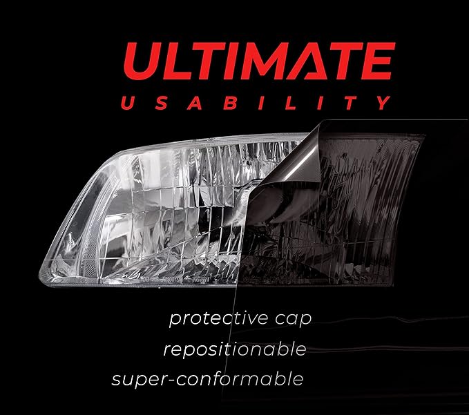 VViViD+ Ultimate Headlight Taillight Tint Vinyl Wrap - Image 4