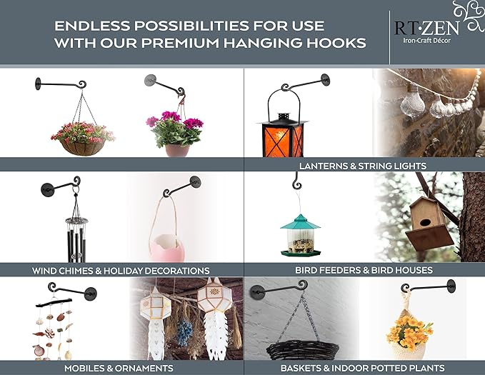 RTZEN Plant Hangers Outdoor or Indoor - Image 5