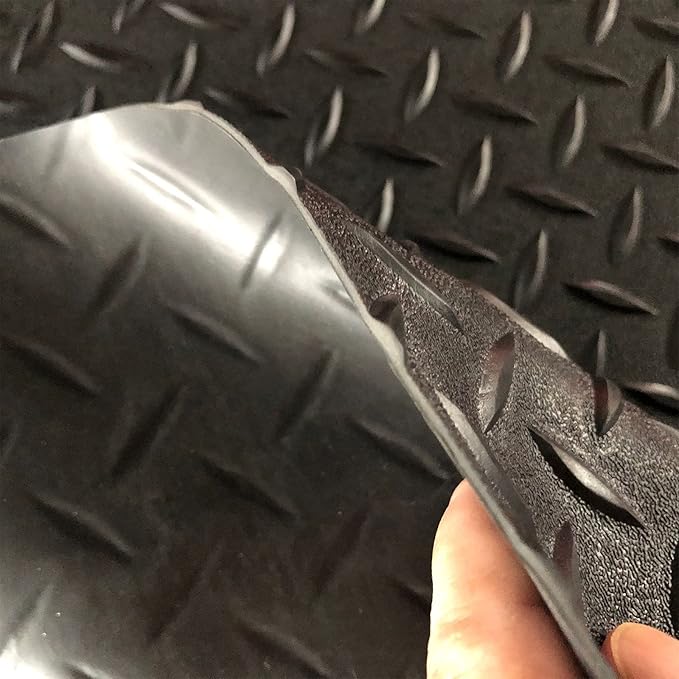 7.5Ft x 14Ft Garage Floor Mat 2.5mm Thickened Rubber Flooring Roll 105sqft - Image 2