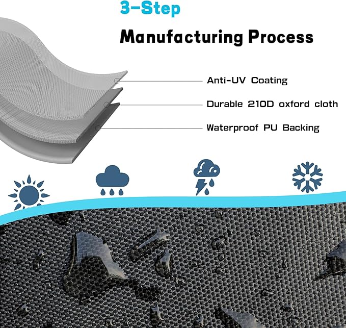 Motorcycle Cover All Season, Outdoor Storage Moped Covers, All-Weather - Image 4