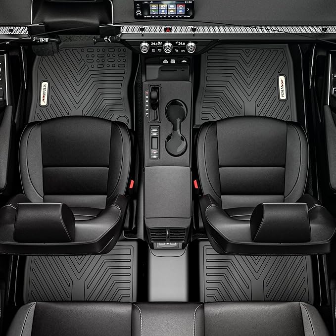 YITAMOTOR Floor Mats Fit for 2018-2024 Chevrolet Equinox/GMC Terrain, TPE All - Image 3