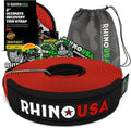 Rhino USA Recovery Tow Strap- 20, 024lb Break Strength- Emergency Recovery by RhinoUSAInc