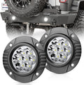 offroadtown 3.5inch 80w round flush mount led pods, main product view