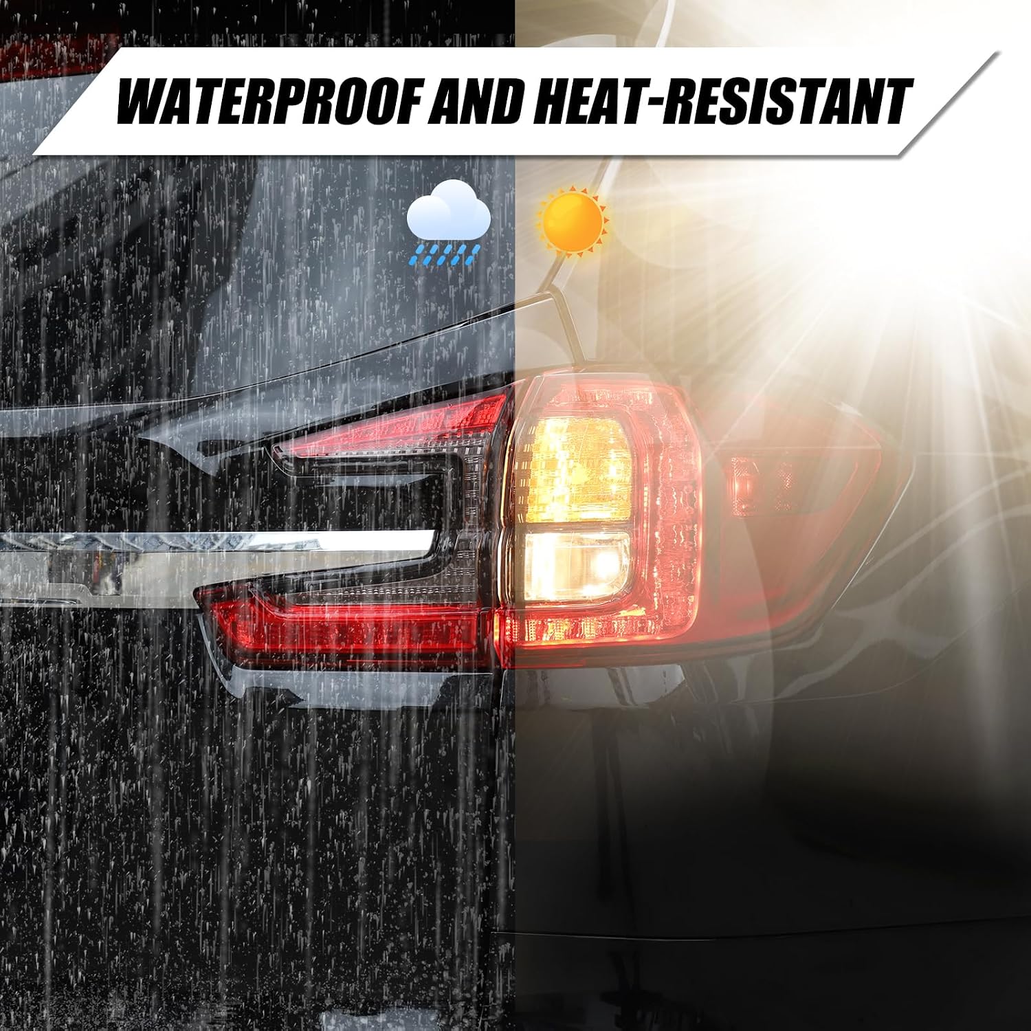 Car Tail Light Lamp Tint Film Compatible with Subaru Ascent 2023-2026,TPU Rear Light Precut Film Cover Kit Sticker Protective Exterior Accessories (Rear)