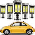 10/pcs LED Interior Lights Bulb Replacement for Volkswagen 2006-2010 VW Beetle Front/Rear Parking Marker Lamps Courtesy Stepwell Glove Box Luggage Compartment Lamp Bulbs