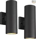 Ken & Ricky Outdoor Wall Sconce Lights, Cylinder Outdoor Light Fixtures by KenRicky
