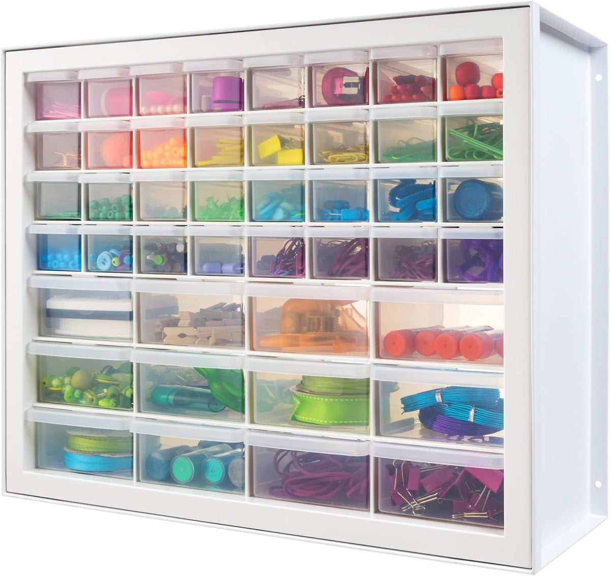 iris usa 44-drawer small parts storage cabinet, crafts, main product view