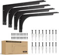 batoda 4 pcs heavy duty shelf brackets for, main product view