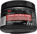 3M Chrome and Metal Polish, 39527, 10 oz, Used on Wheels, Trim and Bumpers, for Automotive