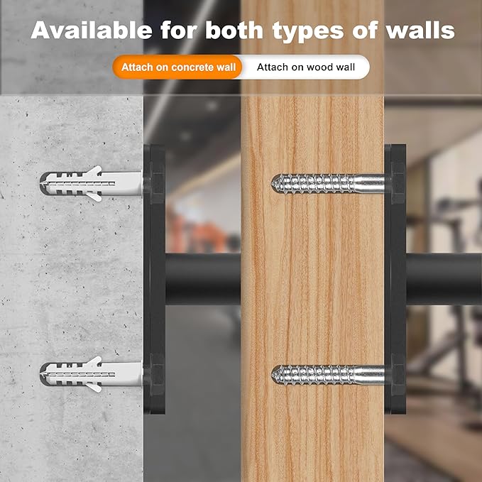 Weight Plate Holder, Wall Mounted Weight Rack Storage - Image 7