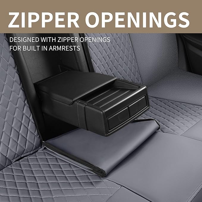 Seat Covers for Car, Breathable and Waterproof Car Seat Covers, Premium - Image 6