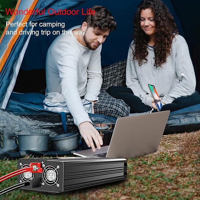 Xijia 3000W Pure Sine Wave Power Inverter DC24V to 110V 120V ac Converter 60HZ - Image 7