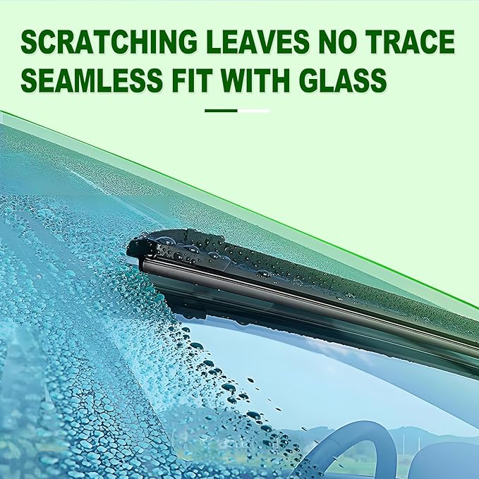 QUALITY 24in + 22in Premium All-Season Windshield Wiper Blades - Image 3