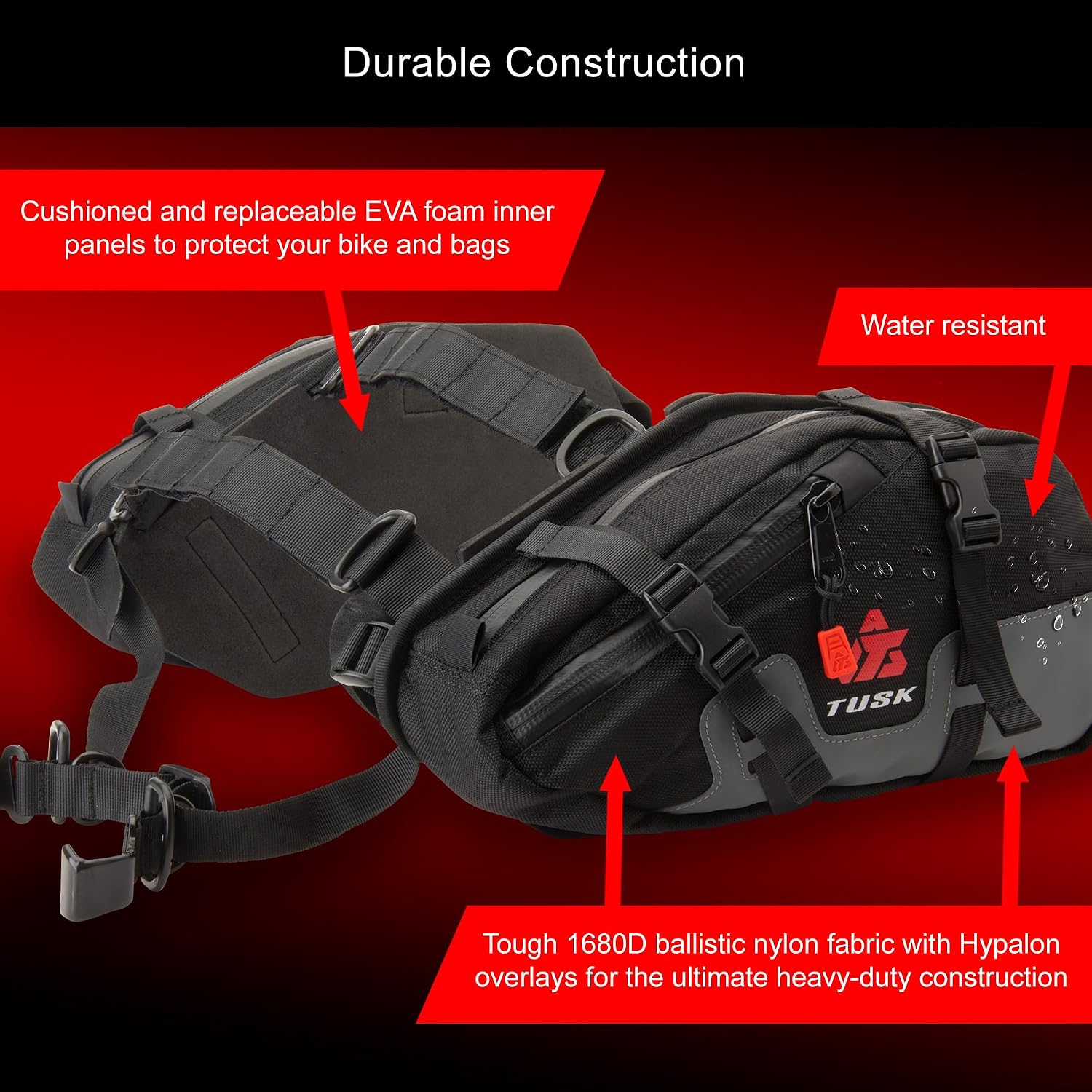 TUSK Traverse Pannier Bags