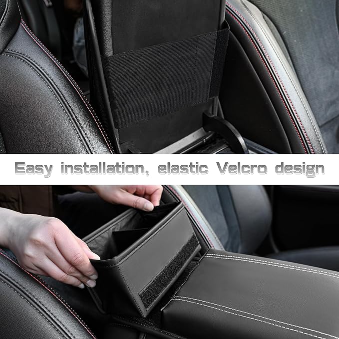 JEYODA Upgraded Car Armrest Cover, Premium Leather Car Armrest Cover Cushion - Image 6