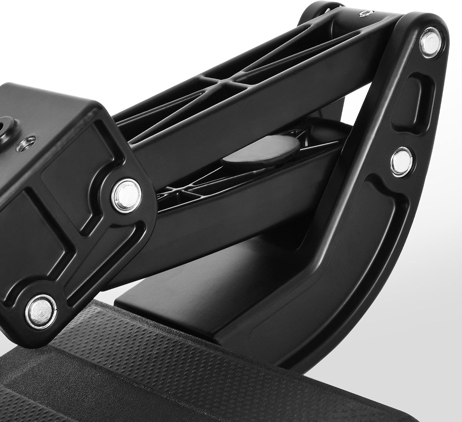 ASOPARTS Rear Bed Step Aluminum Upgraded Compatible with Toyota Tacoma 2024 2025 2026 Retractable Bumper Tailgate Step Foldable Pickup Bedstep 4th Gen Accessories Replace # PT392-35920