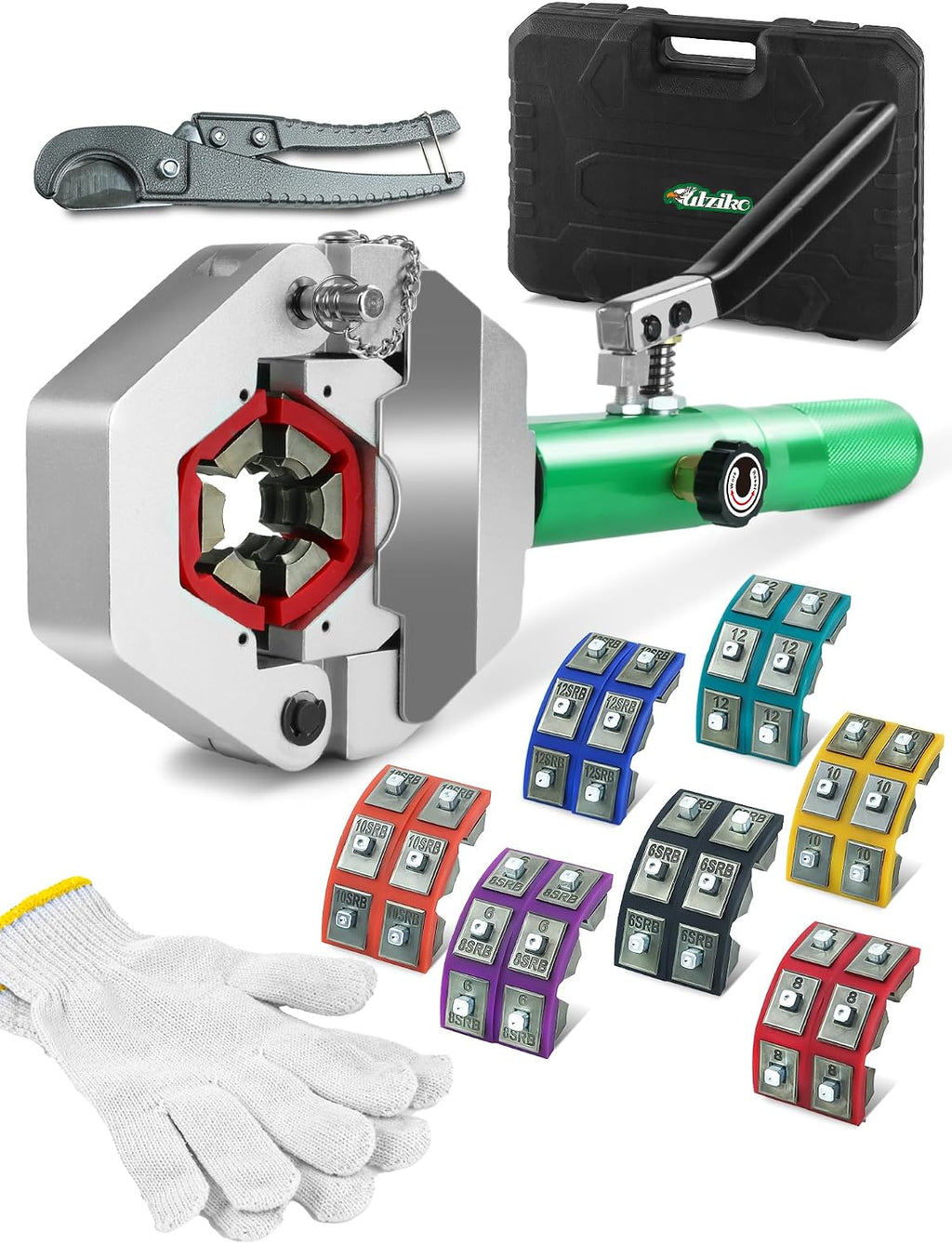 manual hydraulic ac hose crimper kit for beadlock, main product view