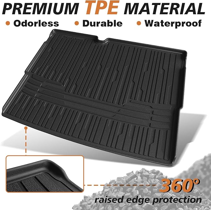 TripleAliners Trunk Mat All Weather Liners Compatible - Image 3