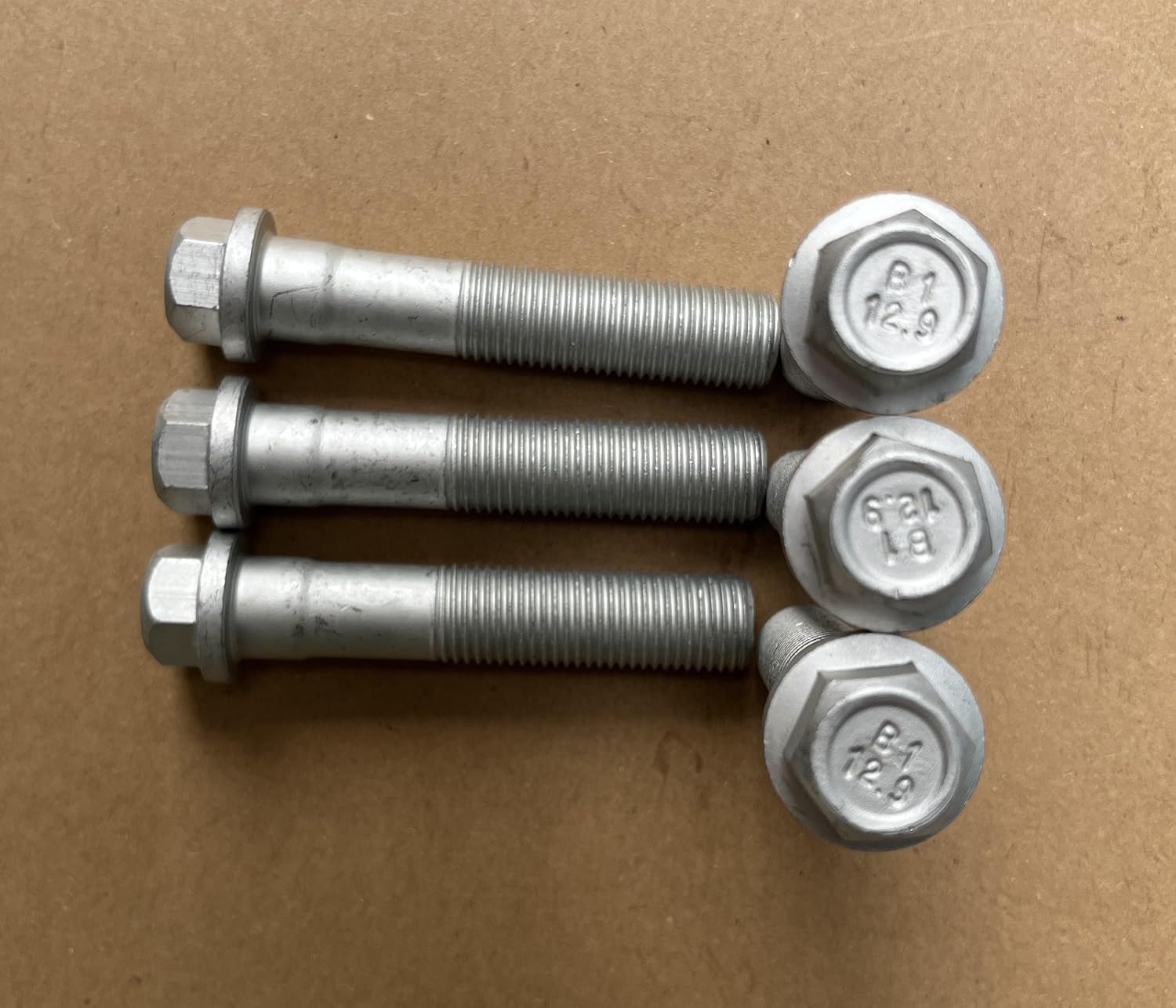 Front Wheel Hub Bearing Knuckle Connection Mounting Bolts 15719028 Replacement for Escalade, Hummer, Sierra, Silverado 1500, Suburban, Tahoe, Yukon (6pcs/Set)
