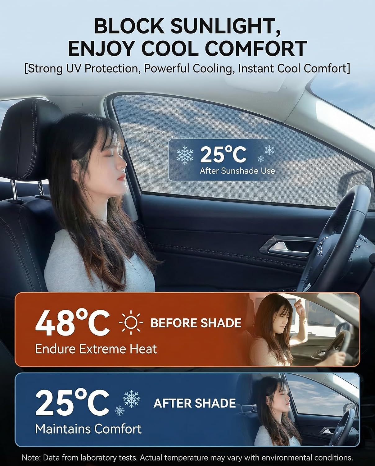 Windshield Sun Shade for Toyota Prius Front Window Shades Cover for 2010-2024 2025 2026 Prius Windshield Sun Visor Protector Car Accessories
