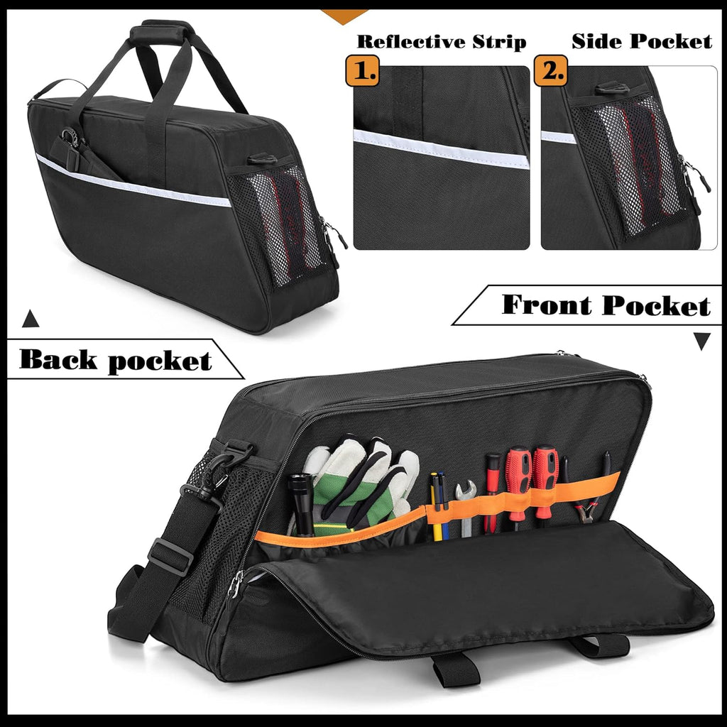 HODRANT Saddlebag Liners Bag, Travel Motorcycle Saddlebag Organizer Compatible with Harley Davidson 1993-2022 Touring Road Glide/Street Glide/Electra Glide/Road King Hard Saddlebag, 1 Bag Only