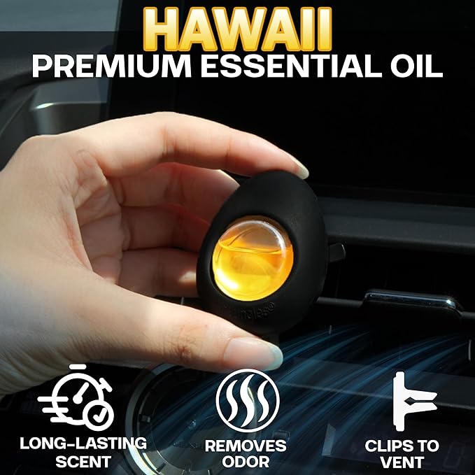 Air Jungles Car Air Freshener Vent Clip 3 Count, Hawaii Mahalo Scent, 4 ml Each - Image 5