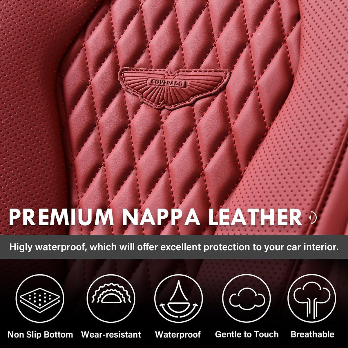 coverado seat covers, car seat covers full set, package contents