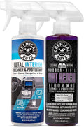 Chemical Guys Mat Renew Rubber + Vinyl Floor Mat Cleaner And Protectant Total Interior Cleaner and Protectant Bundle, Safe for Cars, Trucks, SUVs, Jeeps, Motorcycles, RVs & More, (2-16 fl oz)