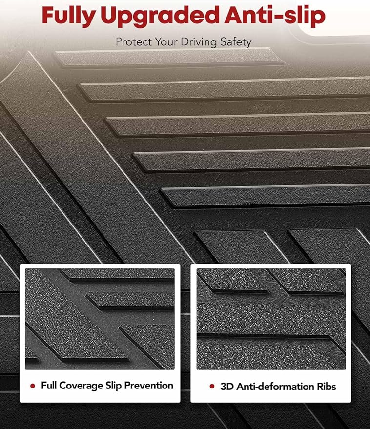 YHTAUTO Floor Mats & Cargo Mat Compatible - Image 4