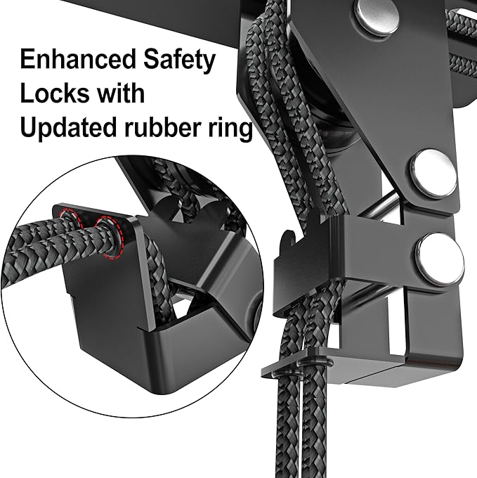 2025 Upgrade Cargo Box Garage Pulley System, Garage Ceiling Hoist Heavy-Duty - Image 3