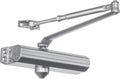 dynasty 1614 series door closer, sprayed aluminum, spring, main product view